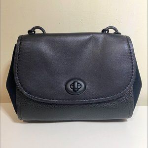 COACH Black Turnlock Pouch